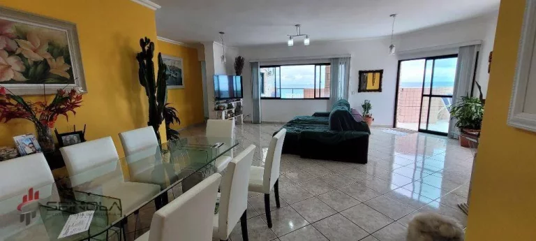 Imagem Cobertura com 4 dormitórios à venda, 221 m² por R$ 1.100.000,00 - Vila Caiçara - Praia Grande/SP