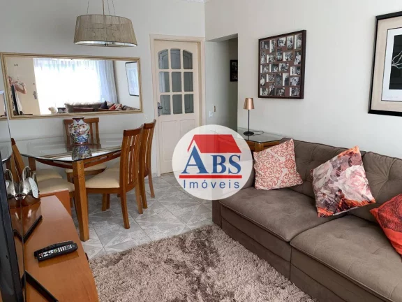 Imagem Apartamento com 3 dormitórios à venda, 99 m² por R$ 664.000 - Embaré - Santos/SP Prédio frente mar