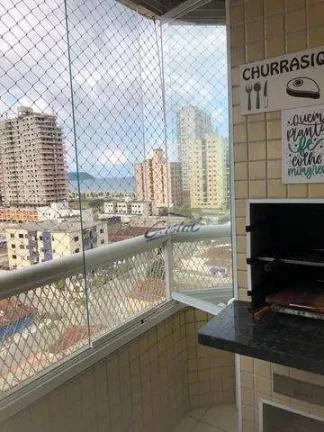 Imagem Apartamento com 2 dormitórios à venda, 75 m² por R$ 440.000,00 - Guilhermina - Praia Grande/SP