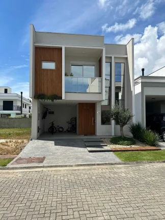 Imagem Casa com 3 dormitórios sendo 1 suíte e 2 vagas de garagem em Biguaçu/SC
