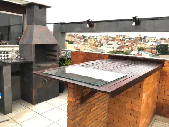 Imagem Cobertura com 2 dormitórios à venda, 174 m² por R$ 689.000,00 - Vila Metalúrgica - Santo André/SP