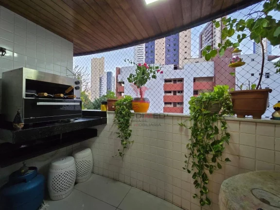 Imagem Apartamento de 3 Quartos, Varanda, móveis projetados,Manaíra João Pessoa/ Paraíba