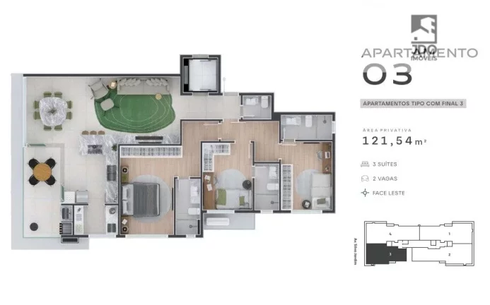 Imagem Apartamento a Venda no bairro Seminário - Curitiba, PR