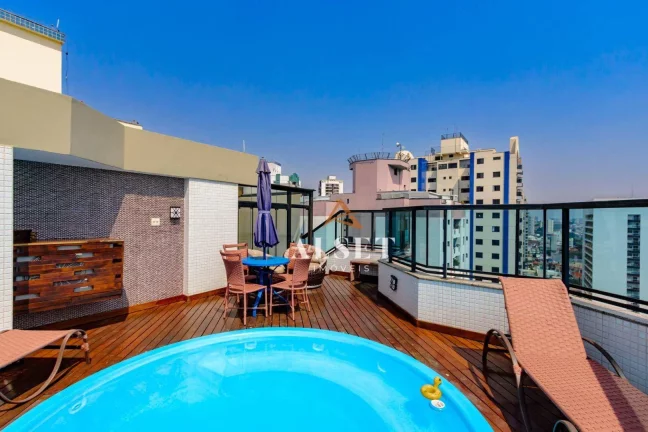 Imagem Cobertura com 3 dormitórios à venda, 180 m² por R$ 1.800.000,00 - Anália Franco - São Paulo/SP