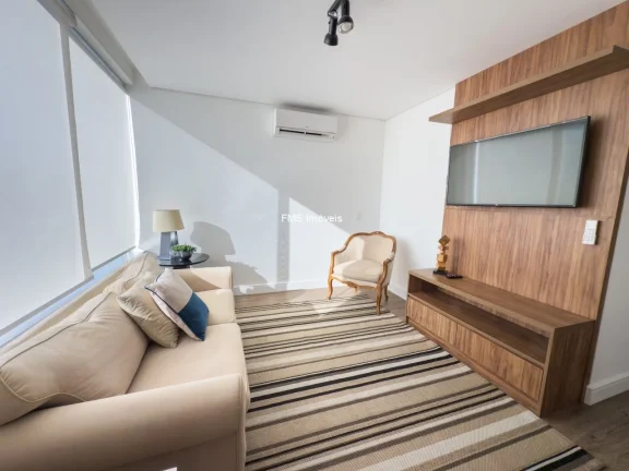 Imagem Apartamento para locação em Vila Nova Conceição, SP: 1 quarto, 1 sala, 1 banheiro, 1 vaga, 36m². Venha conferir!