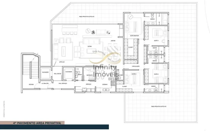 Imagem Halley - Apartamento à venda no bairro Santa Lúcia - Belo Horizonte/MG