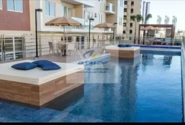 Imagem Vendo Apartamento, Mobiliado, com 59 m², 2 quartos s/ 1 suíte, sala p/ 2 ambientes e vaga
