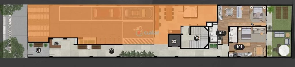 Imagem Garden à venda 2 Quartos 1 Suite 1 Vaga 83.59M Tijuca Rio de Janeiro - RJ | Gabizo 48