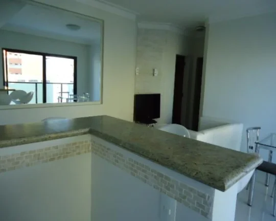Imagem Flat à venda no Guarujá na praia das Pitangueiras.