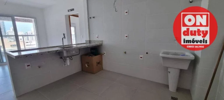 Imagem Apartamento com 2 dormitórios à venda, 72 m² por R$ 1.060.000,00 - Boqueirão - Santos/SP