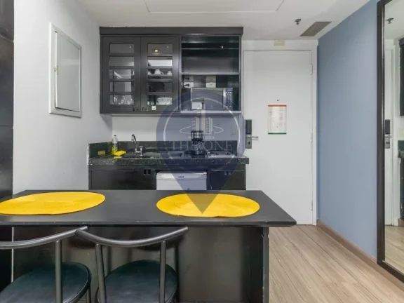 Imagem Apartamento à venda em Indianópolis: 1 quarto, 1 suíte, 1 sala, 1 banheiro, 1 vaga - São Paulo-SP 27m²