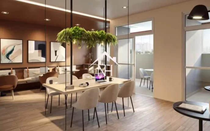 Imagem apartamento de 63m c/2 dormitórios(1 suíte), terraço gourmet,1 vaga,salão de festas e jogos,brinquedoteca,Piscinas, bicicletário, pet place, coworking