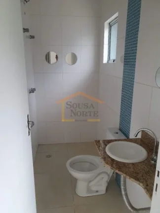 Imagem Sobrado, 108,47m², 3 dormitórios, sendo 1 suíte com varanda privativa e outros 2 dormitórios bem...