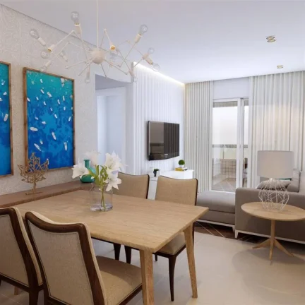 Imagem APARTAMENTO COM 54.55 m² - GUILHERMINA - PRAIA GRANDE SP