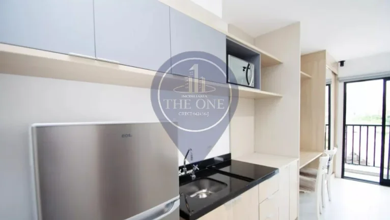 Imagem Studio de Luxo para Locação em Pinheiros, São Paulo-SP: 1 Quarto, 1 Banheiro, 25m² de Área