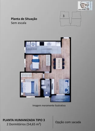 Imagem Apartamentos 1 e 2 dormitórios com/sem vaga - Casa Verde