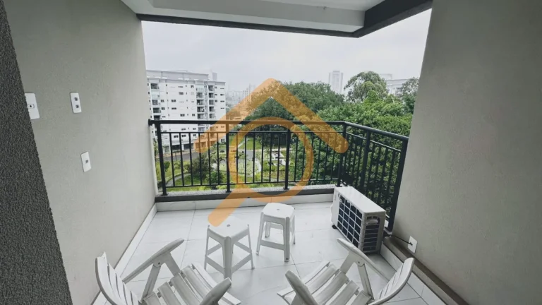 Imagem Apartamento em Santo Amaro, São Paulo-SP: 2 quartos, 1 suíte, 2 salas, 2 banheiros, 2 vagas de garagem, 66m² - Condomínio Raiz