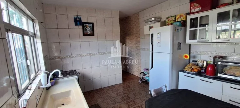 Imagem São 2 Casas 157m², 4 e 3 Cômodos Grandes, Sendo 1 Suíte, Água e Luz separadas, no Jardim Zaíra 6, Mauá-SP