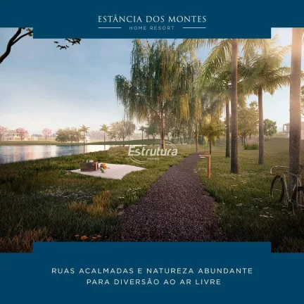 Imagem Ótimo lote disponível no residencial Estância dos Montes