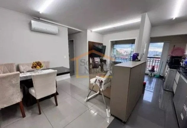 Imagem Apartamento 3 dormitórios, sendo 1 suíte, sala 2 ambientes, sacada, cozinha planejada, área de se...