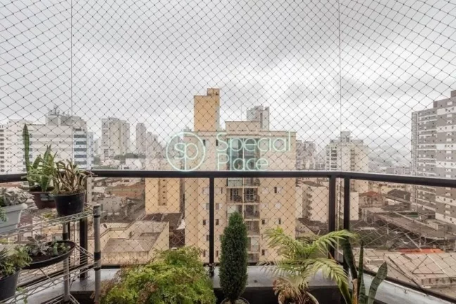 Imagem 123 metros 3 dormitórios 1 suíte lavabo 3 vagas Apartamento está sendo vendido mobiliado, com pla...
