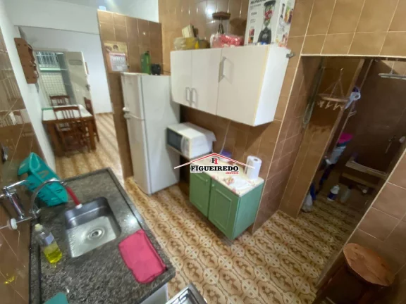 Imagem Apartamento com 2 dormitórios à venda, 60 m² por R$ 299.000 - Vila Guilhermina - Praia Grande/SP