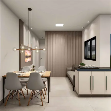 Imagem Apartamento para Venda em Santo André, Campestre, 2 dormitórios, 1 suíte, 1 banheiro, 2 vagas