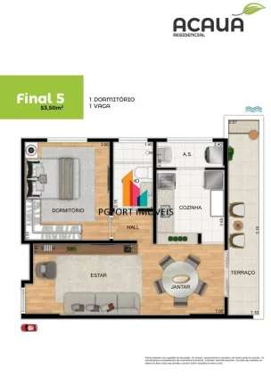 Imagem APARTAMENTO RESIDENCIAL em PRAIA GRANDE - SP, AVIAÇÃO