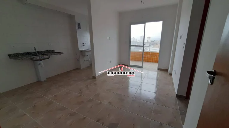 Imagem Apartamento com 2 dormitórios para alugar, 60 m² por R$ 3.400,02/mês - Boqueirão - Praia Grande/SP