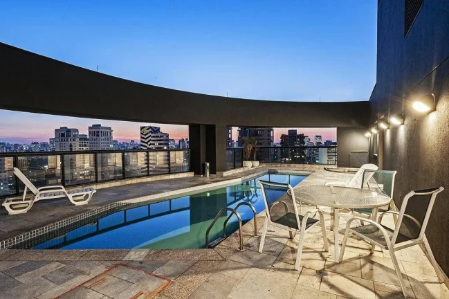 Imagem Flat disponível para venda no Slaviero Essential Moema, com 26m², 1 dormitório e 1 vaga