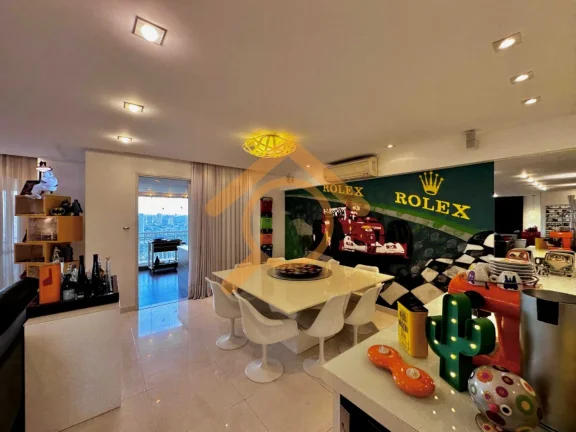 Imagem Apartamento de luxo no Jardim Marajoara: 4 quartos, 3 suítes, 3 salas, 5 banheiros, 3 vagas, 233m² - Condomínio Iepe Golf.