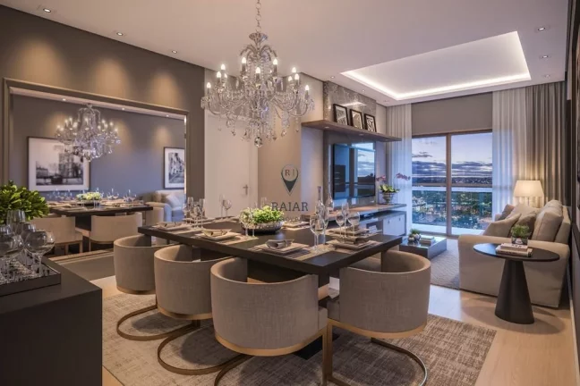 Imagem Localizado no Juvevê, um dos bairros mais valorizados de Curitiba, o Terrasse Jeune possui apartame...