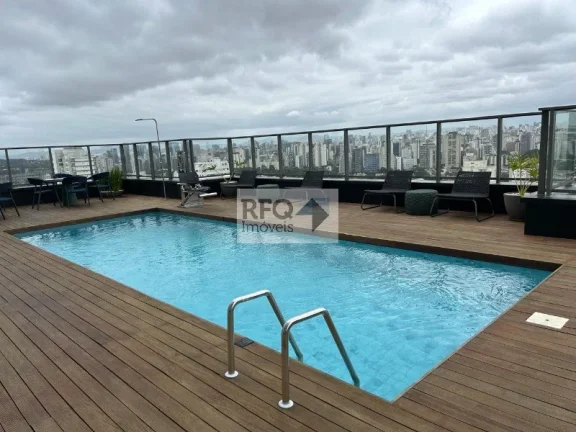 Imagem Studio de luxo no Brooklin Paulista: 1 quarto, 1 suíte, 1 banheiro, 27m² de área - Venda ou Locação em SP!