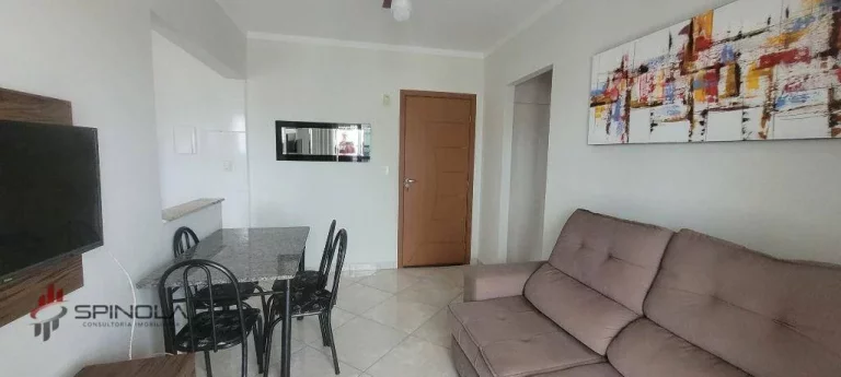 Imagem Apartamento com 1 dormitório à venda, 46 m² por R$ 290.000,00 - Ocian - Praia Grande/SP