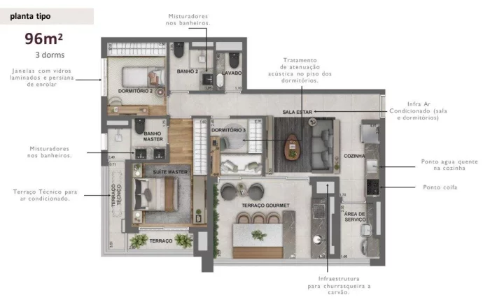 Imagem Apartamento para Venda em São Paulo / SP no bairro Vila Mariana