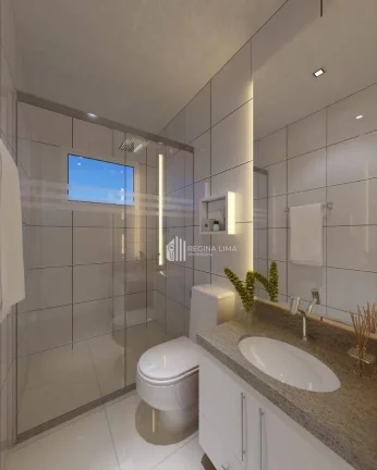 Imagem Casa duplex PRONTA PARA MORAR, em condomínio fechado, 3 dormitórios à venda por R$ 529.600,00 Condomínio VILA PARATI - Morros - Teresina/PI