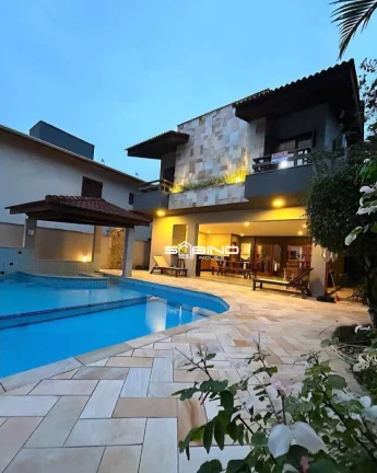 Imagem Casa para Locação, com 5 dormitórios, atende até 13 Pessoas - Riviera de São Lourenço - Bertioga/SP