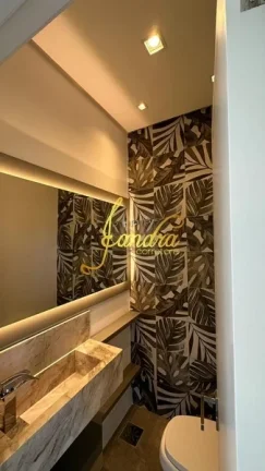 Imagem Sobrado Costa Serena, a beira do lago, condomínio beira mar com 04 suites mobiliado