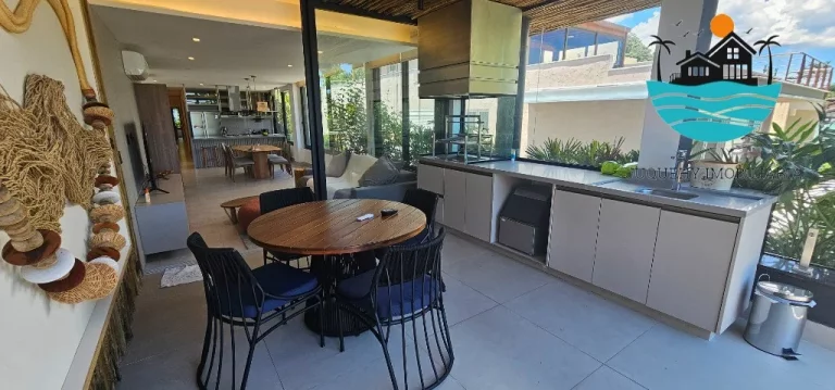 Imagem Pé na Areia com Vista ao mar - A Venda ou Locação de Temporada - Juquehy com 4 suítes, lado direito, máx. 08 pessoas | Juquehy Imobiliária