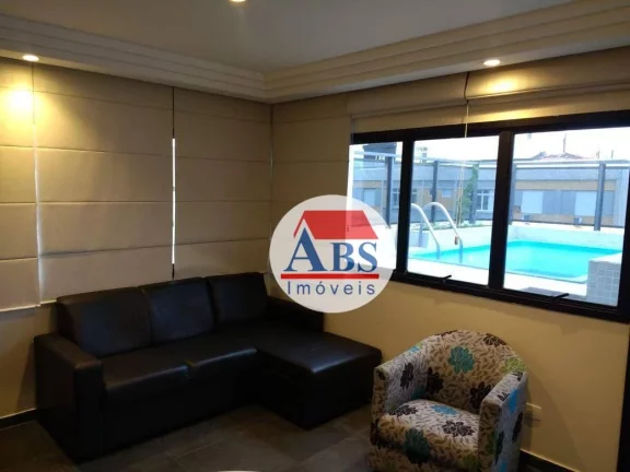 Imagem Cobertura com piscina e churrasqueira Praia Boqueirão em Santos