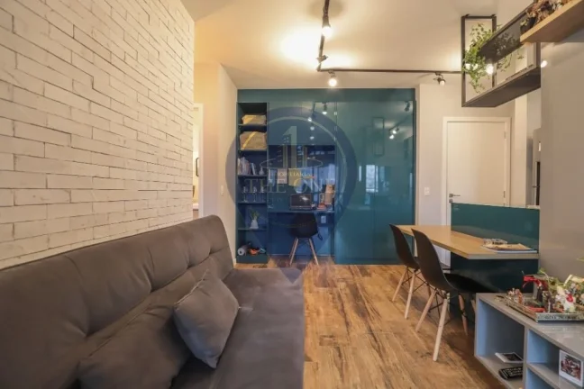 Imagem Apartamento de 1 quarto com vaga de garagem no bairro Santa Efigênia, São Paulo-SP: 2 salas, 1 banheiro e 37m² de área.