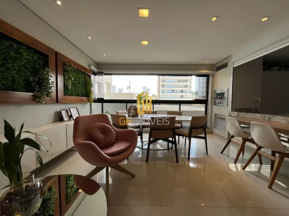 Imagem Apartamento com 3 quartos no Setor Marista, com 121m² de área privativa, o apartamento possui:- Sa...