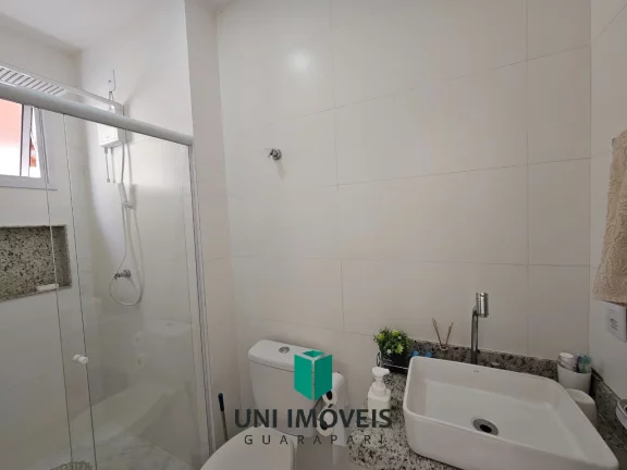 Imagem Vendo apto 2 suítes, tendo 80m² de área lateral, prédio novo com elevador, na Praia do Morro !