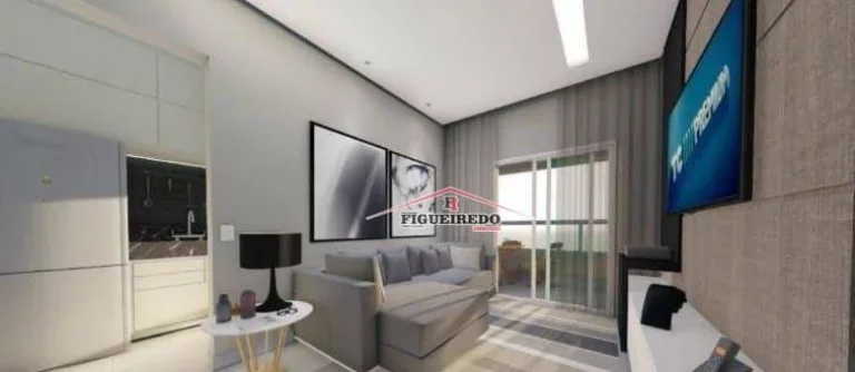 Imagem Apartamento à venda, 91 m² por R$ 550.000,00 - Tupi - Praia Grande/SP