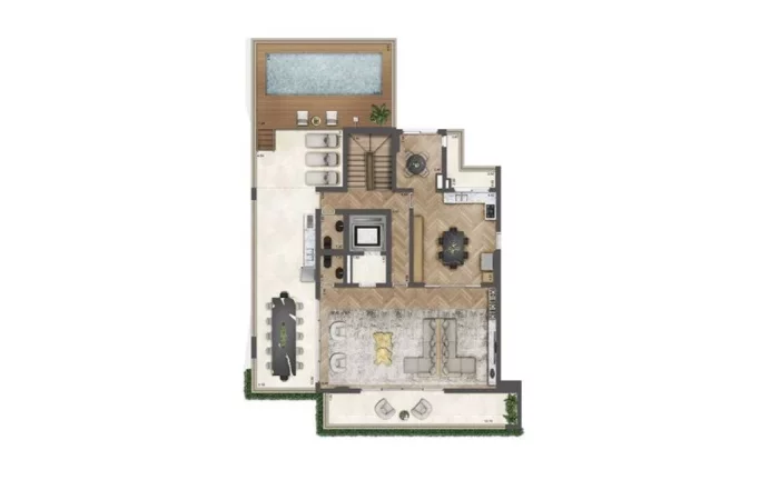 Imagem Luxuoso apartamento de 4 quartos na Chácara Klabin, São Paulo-SP 4 suítes, 3 vagas de garagem e 246,00 m² de área CONDOMÍNIO SOLEIL BY BOCA DO LOBO
