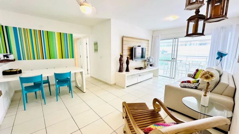 Imagem Imperdível apartamento de 3 quartos com suite na Riviera de São Lourenço: 2 Salas, 2 vagas e 96m² de área.