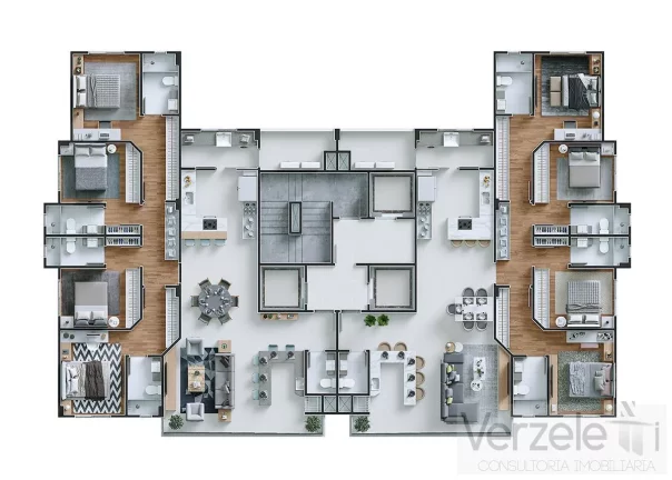 Imagem Apartamento 4 ou + dormitórios para Venda em Balneário Camboriú / SC no bairro Centro