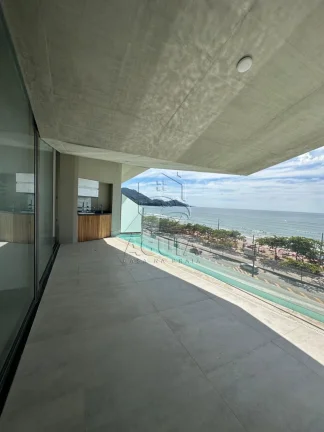 Imagem Apartamento alto padrão com piscina na sacada frente mar na praia Grande em Ubatuba!
