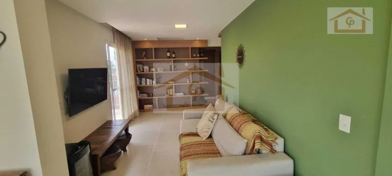 Imagem Sofisticação e linda Vista, Uma suíte + Um quarto (escritório), 2 vagas
