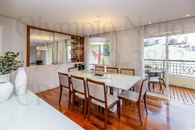 Imagem Lindo Apartamento com Terraço, 2 Vagas , lazer com piscina aquecida , em Moema